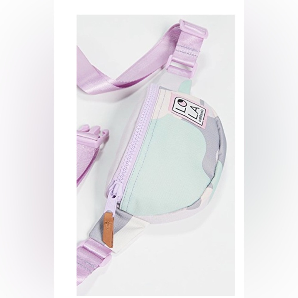 Lola Moonbeam Bum Bag in Pastel Camo